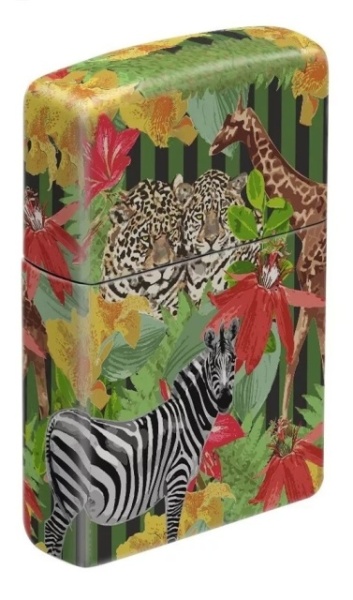 Зажигалка Zippo 5771 Abstract Jungle 540 Color Design - Img 2