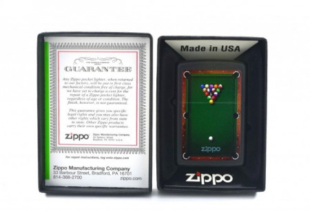 Зажигалка Zippo 78201 Pool Table - Img 2