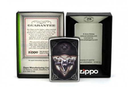 Зажигалка Zippo 79263 Anne Stokes Three Wolves - Img 3