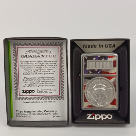 Зажигалка Zippo The Face Of Liberty Emblem - Img 4