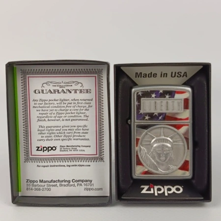 Зажигалка Zippo The Face Of Liberty Emblem - Img 4