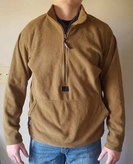 Флисовый пуловер USMC Polartec 100 Half Zip Peckham Industries - Img 2