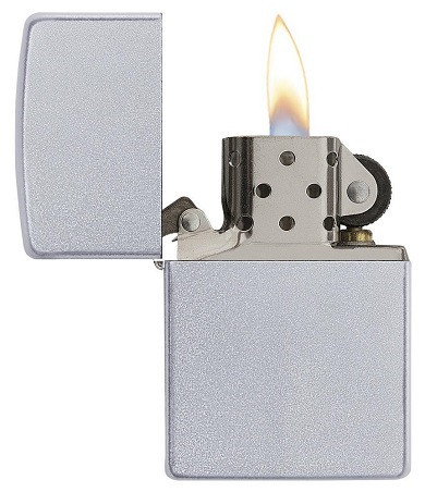 Зажигалка Zippo 205 Satin Chrome - Img 2