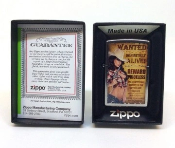 Зажигалка Zippo 206 Wanted Country Girl #2 - Img 2