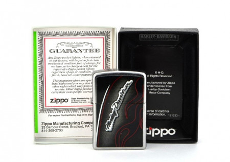 Зажигалка Zippo 28812 Harley Davidson Red Flame - Img 3