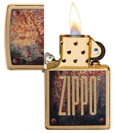 Зажигалка Zippo 29879 Rusty Plate Design - Img 2