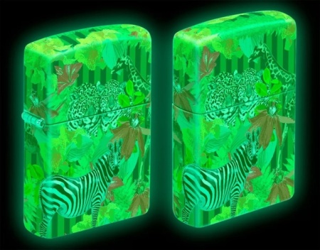 Зажигалка Zippo 5771 Abstract Jungle 540 Color Design - Img 3