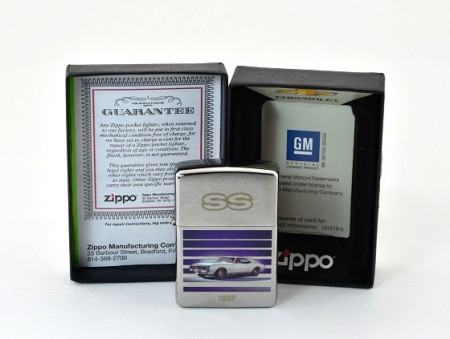 Зажигалка Zippo Chevy Camaro 1967 SS - Img 3