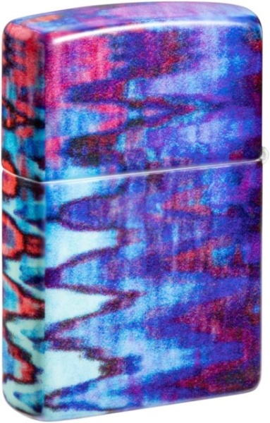 Зажигалка Zippo Purple Brush Stroke 540 Color Design - Img 2