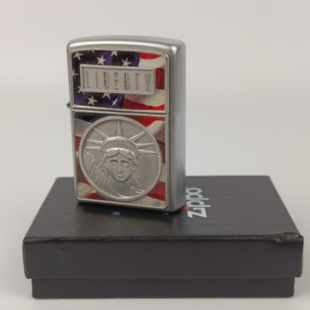 Зажигалка Zippo The Face Of Liberty Emblem - Img 5