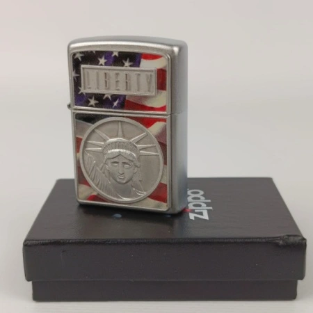 Зажигалка Zippo The Face Of Liberty Emblem - Img 5