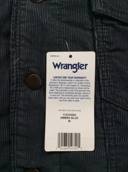 Вельветовая куртка Wrangler 112318282 Sherpa - Img 8