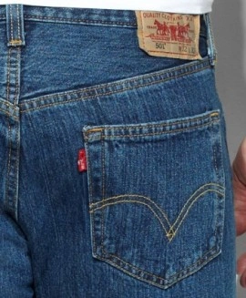 Джинсы Levis 501 Dark Stonewash,Original Fit - Img 5