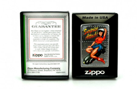 Зажигалка Zippo 206 Trevco Surprise Attack - Img 2