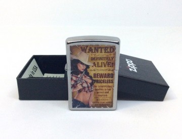 Зажигалка Zippo 206 Wanted Country Girl #2 - Img 3