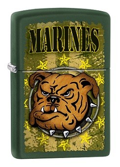 Зажигалка Zippo 221 USMC Bulldog