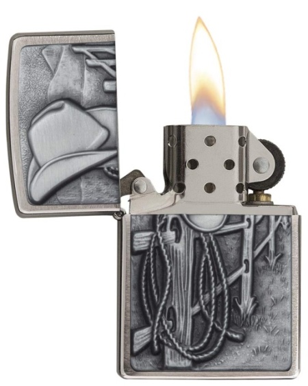 Зажигалка Zippo 24879 Resting Cowboy Emblem - Img 2