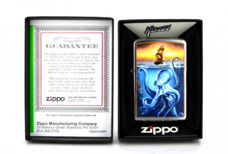 Зажигалка Zippo 3536 Mazzi Sea Monster - Img 2