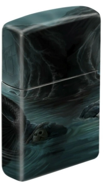 Зажигалка Zippo 4846 Anne Stokes Mermaid 540 Color Design - Img 2