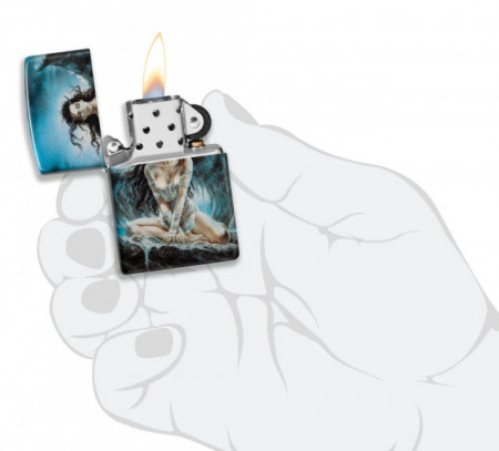 Зажигалка Zippo 48571 Luis Royo 540 Color Design - Img 7