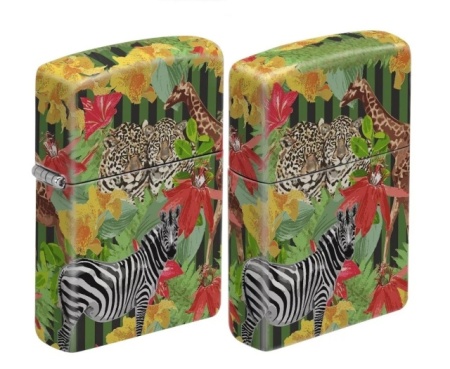 Зажигалка Zippo 5771 Abstract Jungle 540 Color Design - Img 4
