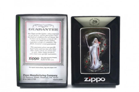 Зажигалка Zippo 80892 Anne Stokes Female Grim Reaper - Img 2