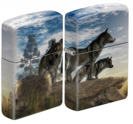 Зажигалка Zippo 99343 Timber Wolves 540 Color Design - Img 3