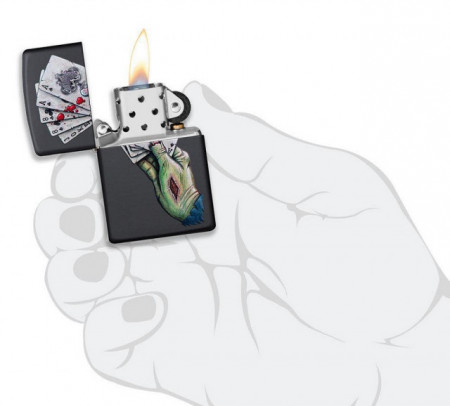 Зажигалка Zippo Dead Mans Hand Design - Img 5
