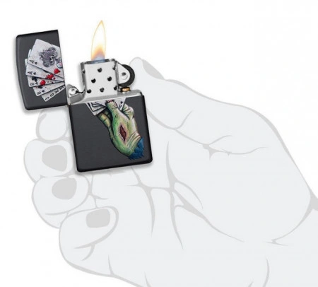 Зажигалка Zippo Dead Mans Hand Design - Img 5