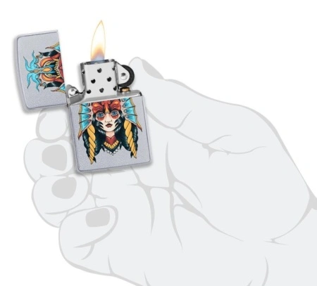 Зажигалка Zippo Two Face Design - Img 5