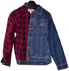Куртка джинсовая Wrangler Rugged Wear Flannel RJK32AN - Img 3
