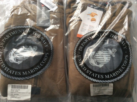 Флисовый пуловер USMC Polartec 100 Half Zip Peckham Industries - Img 4