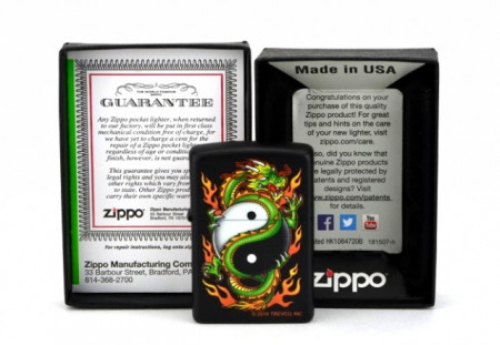 Зажигалка Zippo 218 Yin Yang Dragon - Img 3