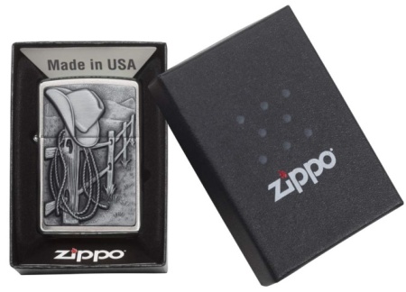 Зажигалка Zippo 24879 Resting Cowboy Emblem - Img 3