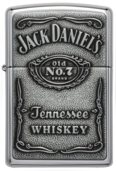 Зажигалка Zippo 250JD 427 Jack Daniels Pewter Emblem - Img 5