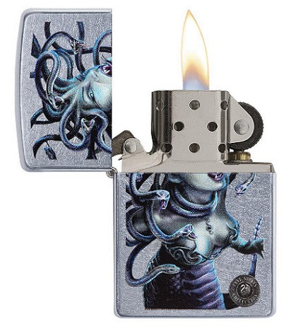 Зажигалка Zippo 29573 Anne Stokes Medusa - Img 2