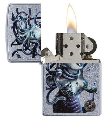 Зажигалка Zippo 29573 Anne Stokes Medusa - Img 2