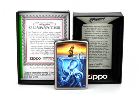 Зажигалка Zippo 3536 Mazzi Sea Monster - Img 3