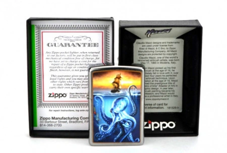 Зажигалка Zippo 3536 Mazzi Sea Monster - Img 3