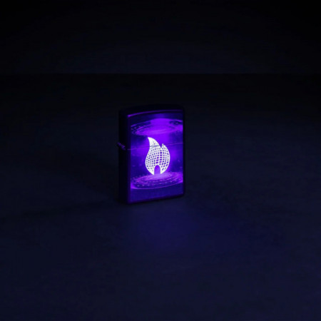 Зажигалка Zippo 48514 UFO Flame Design - Img 6