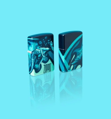 Зажигалка Zippo 48605 Mermaid Design 540 Color design - Img 3
