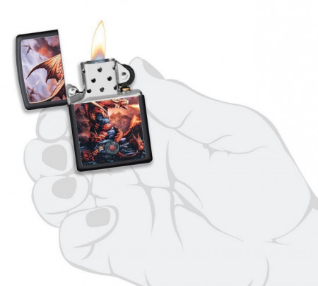 Зажигалка Zippo 49097 Anne Stokes Dragon - Img 4