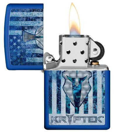 Зажигалка Zippo 49179 Kryptek Logo On American Flag - Img 2