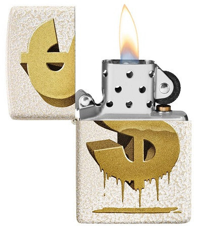Зажигалка Zippo 49681 Drippy Dollar - Img 2