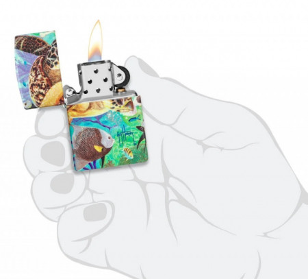 Зажигалка Zippo 49819 Guy Harvey 540 Color Design - Img 6