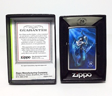 Зажигалка Zippo 79599 Anne Stokes Mermaid with Skull - Img 2