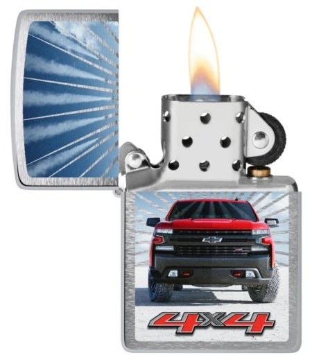 Зажигалка Zippo 80664 Chevrolet Silverado 4x4 - Img 2