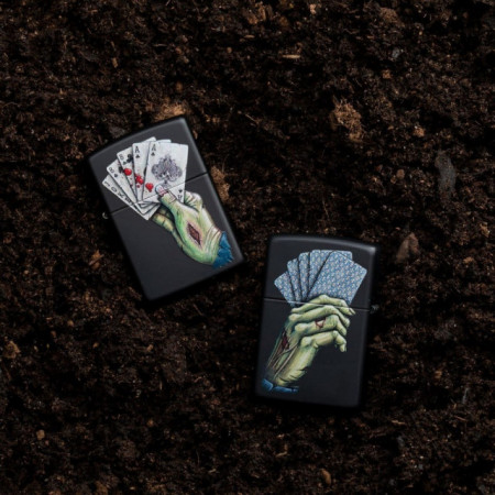Зажигалка Zippo Dead Mans Hand Design - Img 6