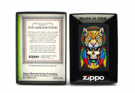 Зажигалка Zippo Jaguar Skull - Img 2