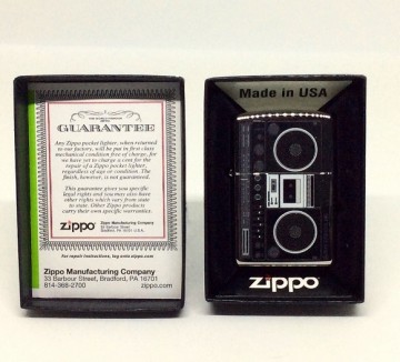 Зажигалка Zippo Trevco Boombox - Img 2